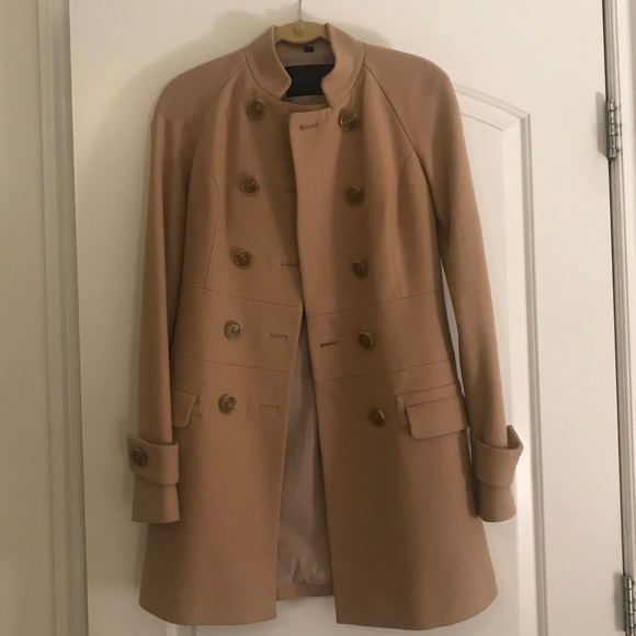 Rachel Zoe Camel Wool Pea Coat - Picture 4 of 7